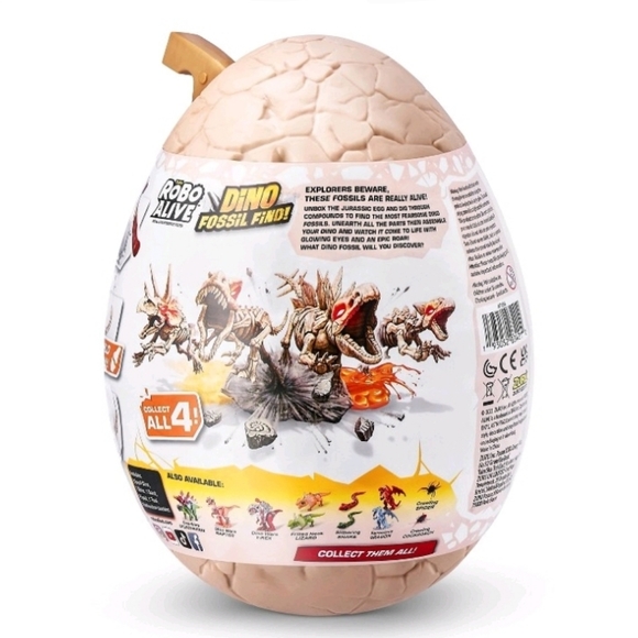 ROBO ALIVE T-REX DINO FOSSIL FIND - Picture 6 of 7